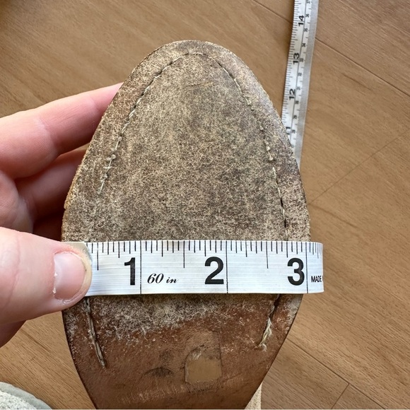 Rag & Bone Camel Suede Harrow Bootie Leather Ankle Wrap Strap Boots - Picture 9 of 12